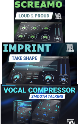 W.A. Production SCREAMO + IMPRINT + VOCAL COMPRESSER